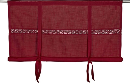 Capasin Heisgardin 180x120 cm Rød