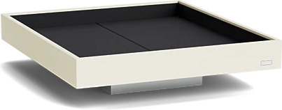 Rammeseng Hällsö Fabric inkl. Luxury overmadrass og Store Harpö fra Carpe Diem Beds