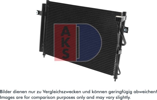 Kondensator, klimaanlegg AKS DASIS 562002N