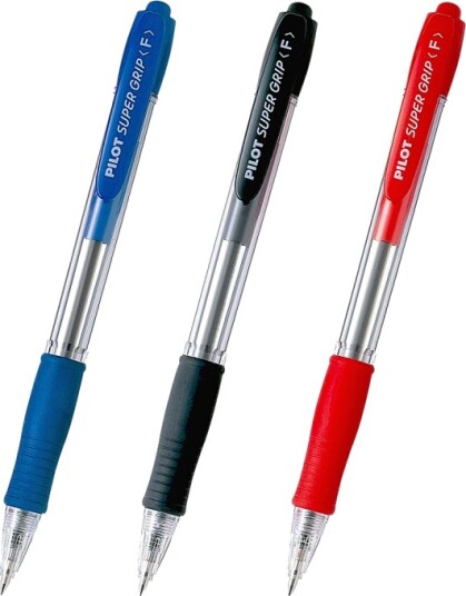 Pilot Kulepenn Super Grip Fine Red Pilot Kulepenn Super Grip Fine Red