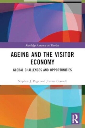 Ageing and the Visitor Economy Global Challenges and Opportunities