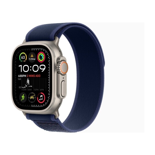 Apple Watch Ultra 2 49mm GPS+CEL (Naturlig Titan/Blå Trail Loop) M/L