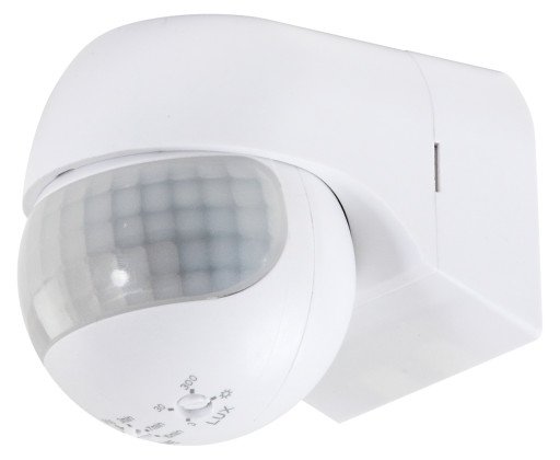 Esnonordic PIR sensor 4000 180° multifunksjon m/hjørnebrakett