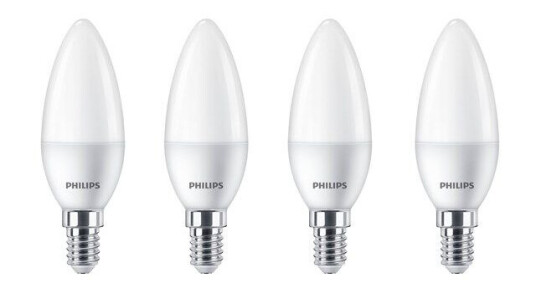 Philips LED-lyspære LED 40W B35 E14 WW FR ND 4PF/6 DISC E14