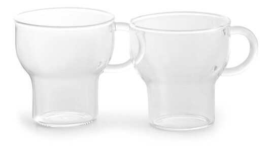 Sagaform glasskopp 15 cl 2-stk. Klar