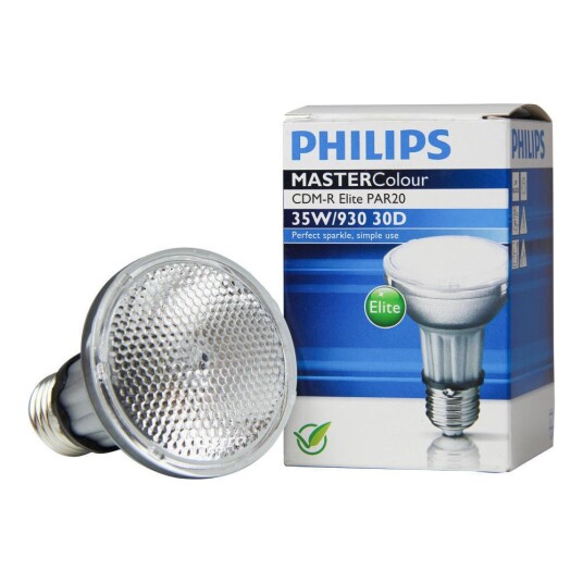 Philips MASTERColour E27 CDM-R Elite PAR20 35W 30D - 930 varm hvit | beste fargegjengivelse