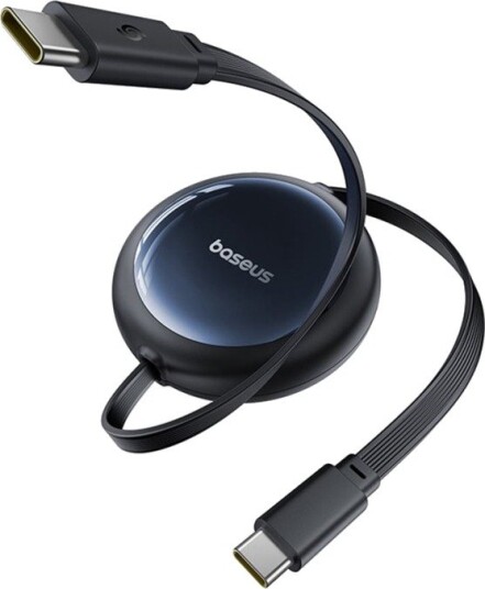 Baseus Nomos Datakabel Usb C/Usb C 1,5 M 100 W Svart