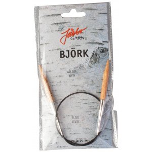 Järbo Björk Rundpinner Bjørk 40cm 6,50mm / 15.7in US10½