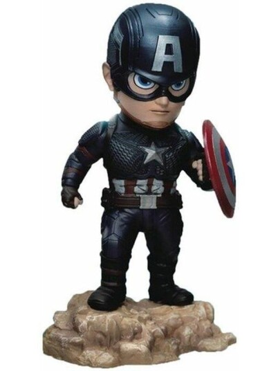 Beast Kingdom Marvel: Avengers Endgame - Captain America Mini Egg Attack PVC Statue Beast Kingdom Marvel: Avengers Endgame - Captain America Mini Egg Attack PVC Statue
