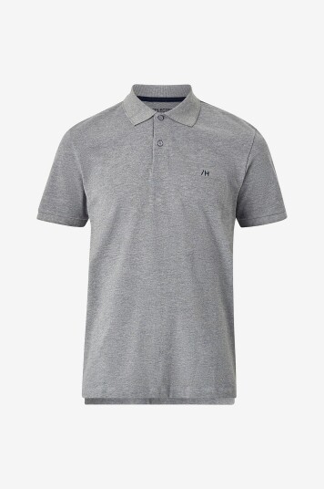 Selected Homme Pologenser slhDante SS Polo W Grå