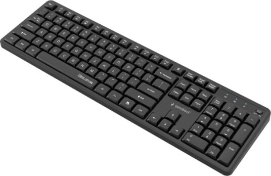Gembird Silent Key Pro Business Tastatur- Og Mussett US KBS-WMS-01
