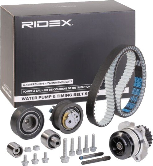 Registerreimsett med vannpumpe RIDEX 3096W0145