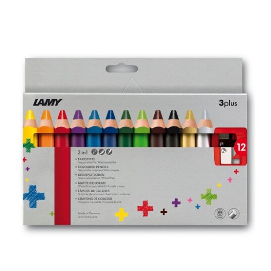 Lamy 3plus 12-set
