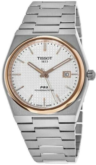 Tissot Herreklokke T137.407.21.031.00 Prx Sølvfarget/Stål Ø40 mm