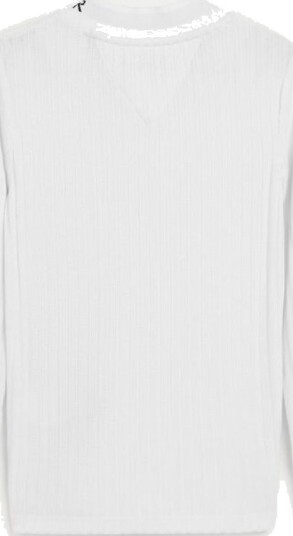 Tommy Hilfiger Essential Rib Knit Top L/S Knit Tops Ecru (140 / 10 år)