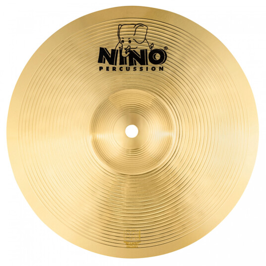 Nino Percussion Nino-Br254 Marsch Cymbal Brass 10/ 25 Cm