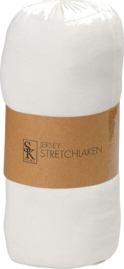 SK Home Jersey stretchlaken 120x200 Offwhite 120x200
