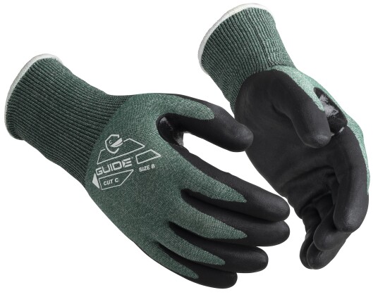 Guide Gloves 330 HP Hanske nitril kuttbeskyttelse C touch 7 Klær