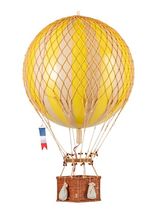 Royal Aero Luftballong 56 cm Gul