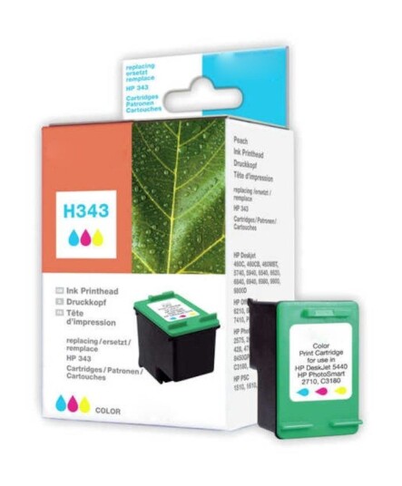 Peach HP 343 Blekkpatron - flere farger