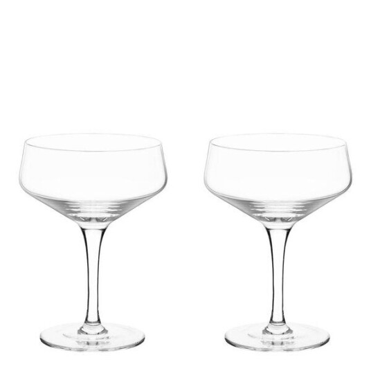 Viski   Raye vinklet cocktailglass i krystall 21 cl 2 stk