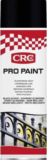 Luna Crc Maling Svart Blank Spray 500ml