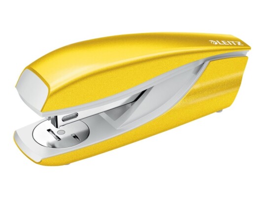 Leitz Wow 5502 Stiftemaskin 30 Ark / 3 Mm 24/6 26/6 Plast Metall Gul Leitz Wow 5502 Stiftemaskin 30 Ark / 3 Mm 24/6 26/6 Plast Metall Gul