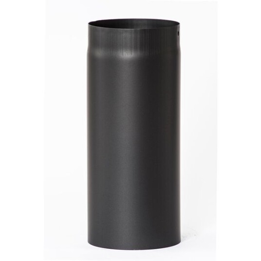 Tolmer Røkrør Ø125x310 Sort Lakk 2.0mm Tolmer Røkrør Ø125x310 Sort Lakk 2.0mm