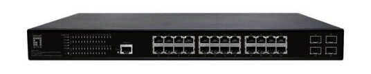 LevelOne GEP-2861 - switch - 24 ports - Managed - rack-mountable (4015867227848)
