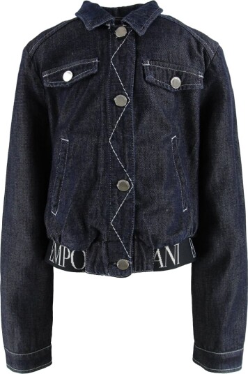 Emporio Armani Jakke Denim Mørkeblå Emporio Armani 7 år (122) Denimjakker Emporio Armani Jakke Denim Mørkeblå Emporio Armani 7 år (122) Denimjakker