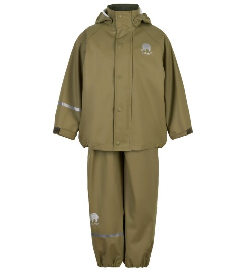 CeLaVi Regnsett Basis Khaki 110