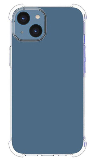 INCOVER iPhone 14 Fleksibelt Plast Deksel - Gjennomsiktig