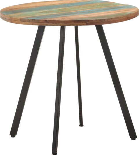 vidaXL Spisebord 80 cm gjenvunnet heltre vidaXL Spisebord 80 cm gjenvunnet heltre