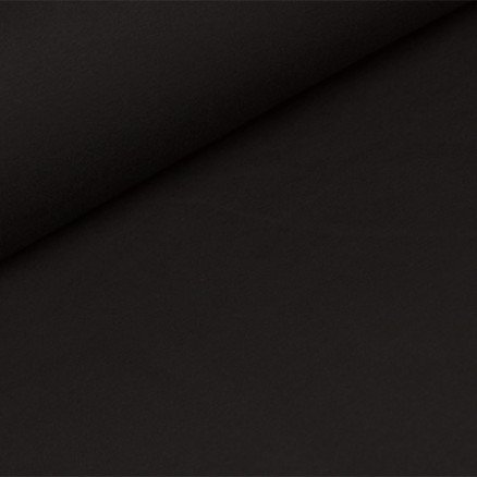 Balsløw Kraftig Joggingstoff 160cm 27 Svart 50 cm