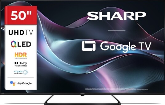 Sharp 50" 4K QLED Google TV 50HP6465E Sharp 50" 4K QLED Google TV 50HP6465E