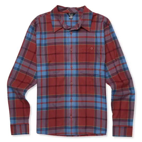 Skjorte til herre L Cotopaxi Quedo Flannel Shirt M L NutmegP Skjorte til herre L Cotopaxi Quedo Flannel Shirt M L NutmegP