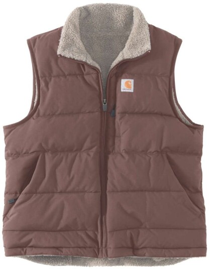 Carhartt Relaxed Midweight Utility Dame Vest L Brun