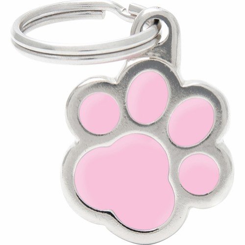 Myfamily Klassisk Pote Id Tag Rosa