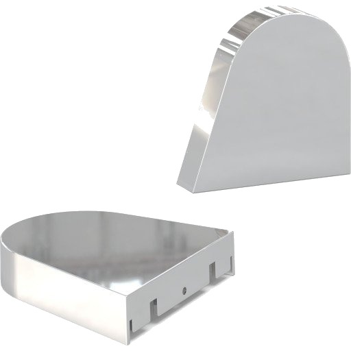 Ledvance endestykker for Linear speillampe krom