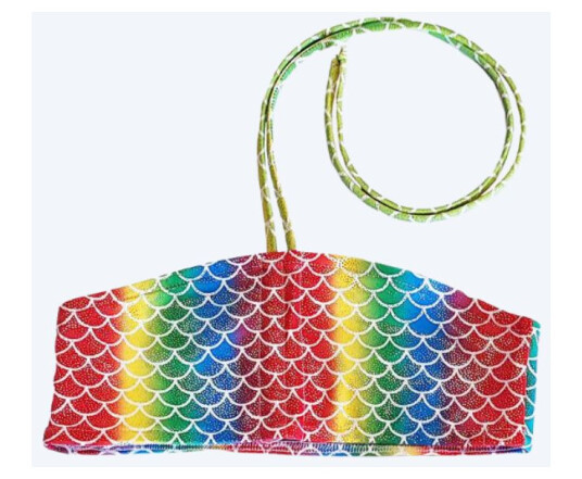 Kuaki Mermaids bikinitopp til jenter Hawai Havfruehale topp Barn