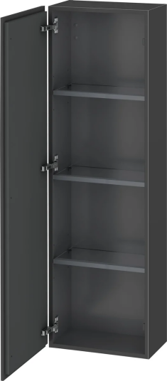 Duravit L-Cube Halvhøyt skap m/1 dør 400x1320x243 mm Grafitt Matt