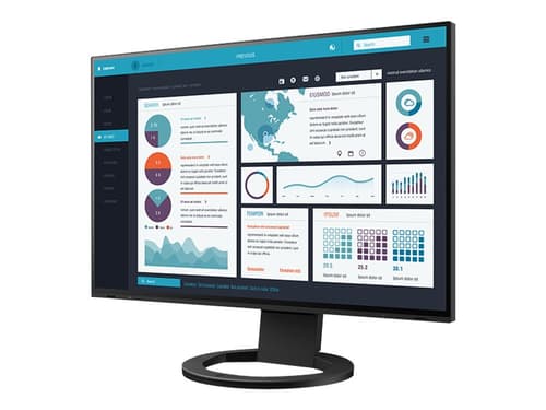Eizo FlexScan EV2495 24.1" IPS Skjerm 1920x1200 60Hz Svart med USB-C og Høyttalere Eizo FlexScan EV2495 24.1" IPS Skjerm 1920x1200 60Hz Svart med USB-C og Høyttalere