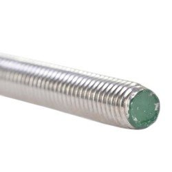 Haefele Gevindstang M12 DIN 976 1 Rustfritt stål A2 1000 mm