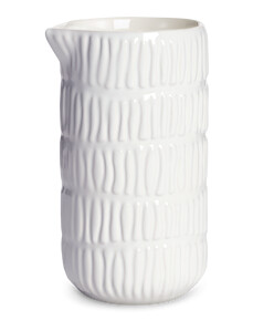 Stripes Melkemugge 30 cl 12,5 cm Hvit Stripes Melkemugge 30 cl 12,5 cm Hvit