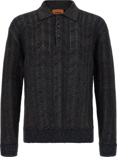 Missoni Herre Strikkevarer Flerfarget 3XL, Missoni Herre Strikkevarer Flerfarget 3XL,