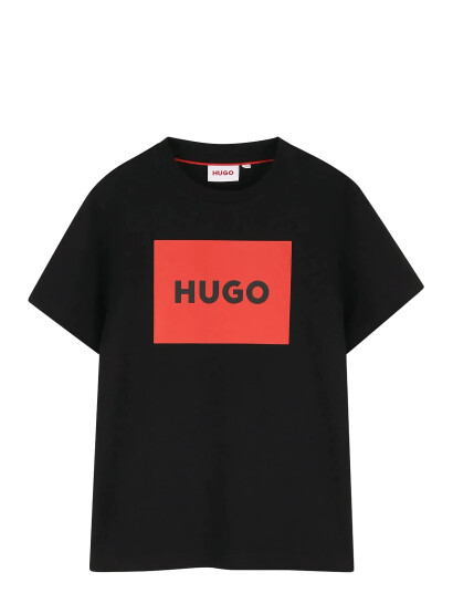 Hugo Kids T-Shirt Black 114 Hugo Kids T-Shirt Black 114