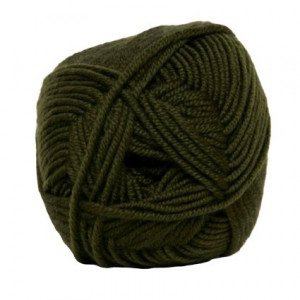 Hjertegarn 90 Extrafine Merino Garn 1285 Militærgrønn Hjertegarn 90 Extrafine Merino Garn 1285 Militærgrønn