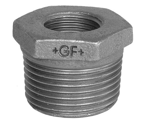 Georg-Fischer Reducing bush black concentric 1 1/4 x 3/4