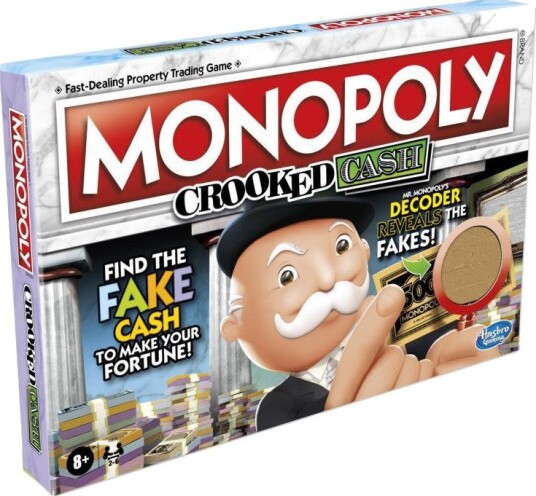 Monopol Crooked Cash Brettspill 8+ År