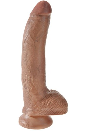 Pipedream King Cock With Balls Tan 26 cm
